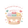 Kawaii Household - Laundry Basket