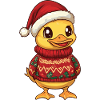Duck Christmas Xmas