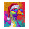 Goose Christmas Portrait