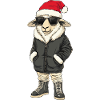 Sheep Christmas Winter