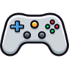 Gamepad Logo, Controller, Retro Console