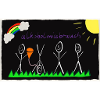 Festival Bild im Kinderstyle Bier