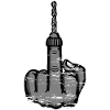 Mittelfinger Stinkefinger Bohrmachine Design