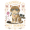 Single Not Sorry Cat