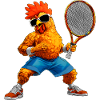 Tennis Huhn