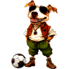 Hunde Fussball