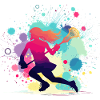 Lacrosse, Lacrosse Player Woman, Lacrosse Graphic