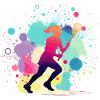 Lacrosse, Lacrosse Player Woman, Lacrosse Graphic