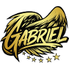 Gabriel Gold Lettering | Celestial Archangel