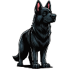 Black German Shepherd German Shepherd Owner
