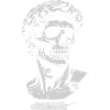David Michelangelo Schädelbüsten-Kunstwerk