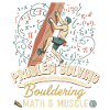 Bouldering Math & Muscle Problem Solving Climb