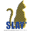 Slay Cat Checker Silhouette