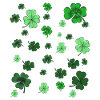 Shamrock Sparkle Pattern