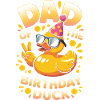 Papa du canard d’anniversaire