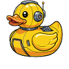 Beep & Squeak Robot Duck