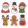 Whimsical Christmas Crew
