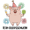 Team Glücksschwein Silvester