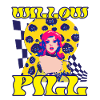 Vivid Pop Art Neon Fashion Queen