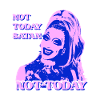 Not Today Satan Pop Art