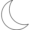 Moon / Crescent Moon