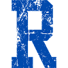 Letter r retro sport