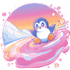 Pastel Penguin Spritz
