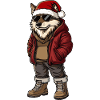 Wolf Christmas Winter