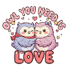 Owl Love: Cuddle Duo