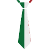 Cravate Italie – Conception du drapeau
