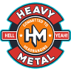 Heavy Metal Retro Emblem