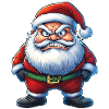 angry Santa Claus :)