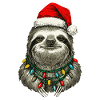 Sloth Christmas
