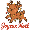 Festive Bright Reindeer