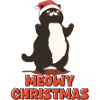 Meowy Christmas – Fat Christmas Cat