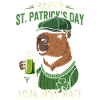 St. Patrick's Day Bär mit Bier