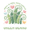 Only one girl loves green beans