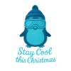 Stay Cool Christmas Penguin