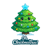 Cuddly Christmas tree with star