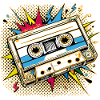 Retro Kassetten  Kasi - Tape