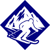 Ski Sport Silhouette Mountains