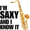 Funny Saxophone Saxophonist Jazz Sax Player Music