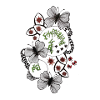 Butterfly Flower Circle