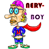 Nerv‑Boy – Schrulliger Antiheld Cartoon