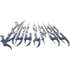 Eclipse - cold metal chrome text