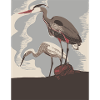 Herone Coast in retro style