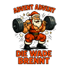 Advent Advent the calf burns
