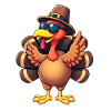 Thanksgiving Funny Thanksgiving Turkey