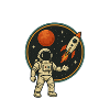 Astronaute dans l’espace