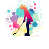Golf, Golfer, Golfer Woman, Golf Graphic